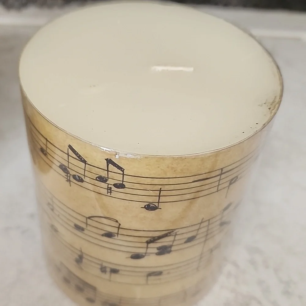 ‼️LAST SET!!‼️ 🕯POTTERY BARN MUSIC NOTE CANDLES🕯